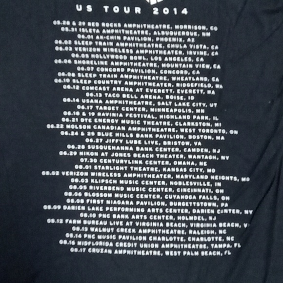 The Script Tour Tshirt - Picture 5 of 5